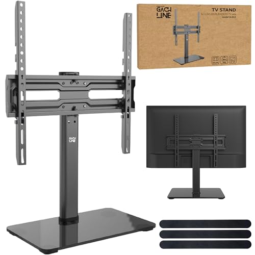 GACHLINE TV Ständer für 32–55 Zoll Fernseher – Höhenverstellbar, Schwenkbar, Tragkraft bis 35 kg, Max. VESA 400x400, Universeller Standfuß für Flachbildschirm & Curved TVs GACHLINE TV Ständer für 32–55 Zoll Fernseher – Höhenverstellbar, Schwenkbar, Tragkraft bis 35 kg, Max. VESA 400x400, Universeller Standfuß für Flachbildschirm & Curved TVs von MODERN CONCEPT GACH LINE