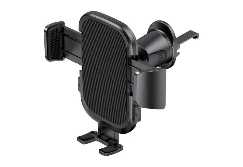 MODFU KFZ Auto Halterung Autohalterung Handyhalterung Lüftung Handyhalter Smartphone-Halterung, (bis 7,00 Zoll, mit EIN-Knopf-Release Funktion, 1-tlg., 360° Drehbar Lüftungsgitter Auto Handy Halterung Halter sicher, für 4 bis 7-Zoll Handy Smartphone) von MODFU