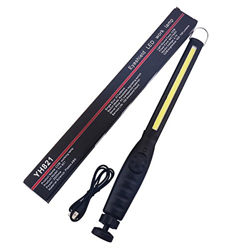 MODOAO COB LED Arbeitslicht Wiederaufladbare 700 Lumen Magnetische Taschenlampe USB Inspektionslicht LED Arbeitslampe USB Kabel Reparaturwerkzeug für Mechaniker, Auto, Hausnotruf Outdoor Camping MODOAO COB LED Arbeitslicht Wiederaufladbare 700 Lumen Magnetische Taschenlampe USB Inspektionslicht LED Arbeitslampe USB Kabel Reparaturwerkzeug für Mechaniker, Auto, Hausnotruf Outdoor Camping von MODOAO