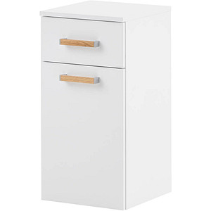MÖBELPARTNER Badschrank Duo 146585 kreideweiß 32,7 x 35,3 x 67,0 cm von MÖBELPARTNER
