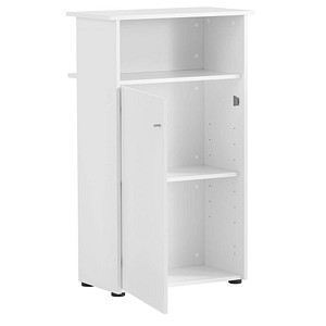 MÖBELPARTNER Empfangstheke gerade, weiß 65,8 x 44,0 x 110,5 cm von MÖBELPARTNER