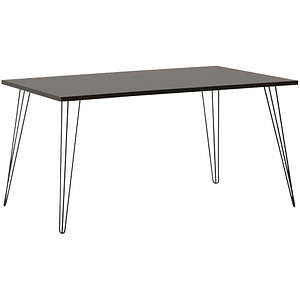 MÖBELPARTNER Fynn Schreibtisch basaltgrau rechteckig, 4-Fuß-Gestell schwarz 160,0 x 80,0 cm MÖBELPARTNER Fynn Schreibtisch basaltgrau rechteckig, 4-Fuß-Gestell schwarz 160,0 x 80,0 cm von MÖBELPARTNER