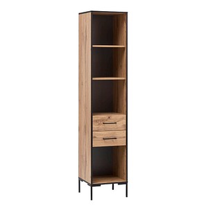 MÖBELPARTNER Regalschrank 2000, 146468 landhaus-eiche 40,2 x 39,0 x 194,2 cm von MÖBELPARTNER