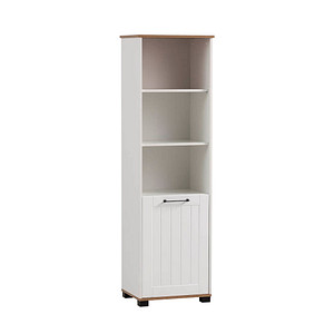 MÖBELPARTNER Regalschrank Jelda, 701896 weiß, eiche 52,3 x 41,0 x 177,4 cm MÖBELPARTNER Regalschrank Jelda, 701896 weiß, eiche 52,3 x 41,0 x 177,4 cm von MÖBELPARTNER
