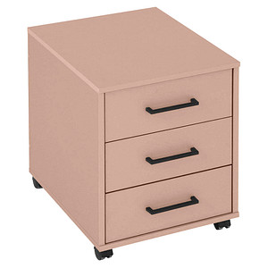 MÖBELPARTNER Ruby Rollcontainer apricot 3 Auszüge 40,1 x 50,0 x 57,0 cm von MÖBELPARTNER