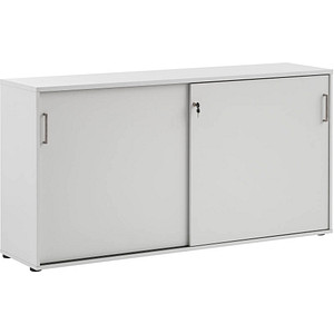 MÖBELPARTNER Schiebetürenschrank 1500, 701490 lichtgrau 2 Fachböden 160,2 x 41,0 x 84,2 cm von MÖBELPARTNER