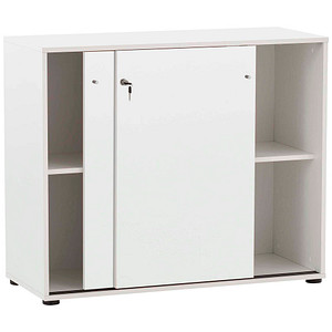 MÖBELPARTNER Schiebetürenschrank 400, 701763 weiß 1 Fachboden 100,1 x 41,0 x 83,6 cm von MÖBELPARTNER