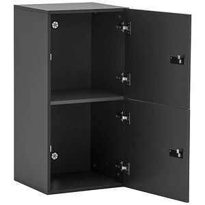 MÖBELPARTNER Spind Locked anthrazit 159258, 2 Schließfächer 45,4 x 40,7 x 92,6 cm von MÖBELPARTNER