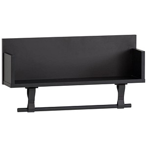 MÖBELPARTNER Wandregale Ella schwarz 59,8 x 13,5 x 31,5 cm von MÖBELPARTNER