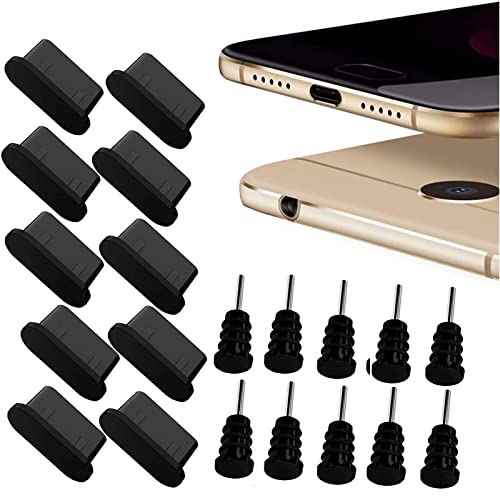 MOELECTRONIX 10x USB 3.1 Typ C Staubschutz passend für Motorola Moto G14 G54 G84 | Kopfhörer Schutz Kappe Staub Stöpsel Type C | Schwarz MOELECTRONIX 10x USB 3.1 Typ C Staubschutz passend für Motorola Moto G14 G54 G84 | Kopfhörer Schutz Kappe Staub Stöpsel Type C | Schwarz von MOELECTRONIX