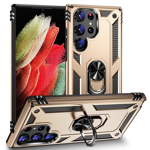 MOELECTRONIX Outdoor Armor Handy Hülle passend für Xiaomi Redmi Note 13 Pro 5G | Schutz Tasche Panzer Ring Case | Stand Cover Gold MOELECTRONIX Outdoor Armor Handy Hülle passend für Xiaomi Redmi Note 13 Pro 5G | Schutz Tasche Panzer Ring Case | Stand Cover Gold von MOELECTRONIX