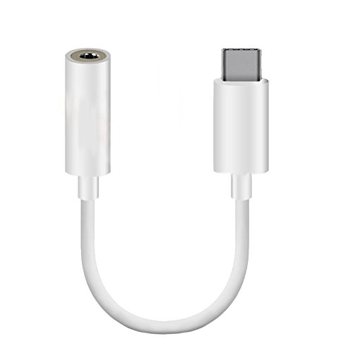 MOELECTRONIX USB 3.1 Typ-C Headset Klinke passend für Apple iPhone 15 15 Pro 15 Plus 15 Pro Max | USB-C auf 3.5mm Kopfhörer DIGITAL Anschluss| Buchse Aux-IN Audio Adapter Kabel WEIß von MOELECTRONIX