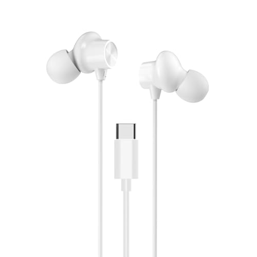 USB 3.1 Typ-C Kopfhörer Headset passend für Samsung Galaxy A54 A34 A73 A53 A33 S23 S22 S21 S20 Ultra 5G S20FE S21FE S23+ S22+ Fold Z Flip 3 4 5 | USB-C Audio DIGITAL Adapter Anschluss Kabel WEIß USB 3.1 Typ-C Kopfhörer Headset passend für Samsung Galaxy A54 A34 A73 A53 A33 S23 S22 S21 S20 Ultra 5G S20FE S21FE S23+ S22+ Fold Z Flip 3 4 5 | USB-C Audio DIGITAL Adapter Anschluss Kabel WEIß von MOELECTRONIX