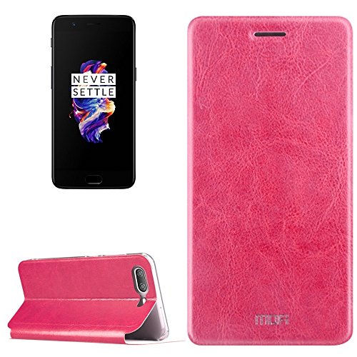 OnePlus 5 Handyhülle Flip Cover, Farbe: pink, Stützfunktion für TV Nutzung, Magnesium-Schild für erhöhten Schutz OnePlus 5 Handyhülle Flip Cover, Farbe: pink, Stützfunktion für TV Nutzung, Magnesium-Schild für erhöhten Schutz von MOFI