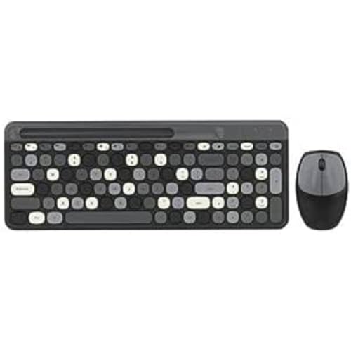 MOFII Kabellose Tastatur + Maus Set 888 2.4G (Schwarz) von MOFII