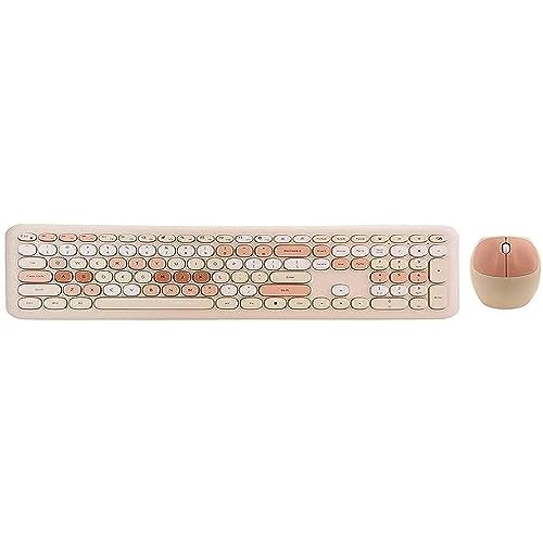 MOFII Wireless Keyboard + Mouse Set 666 2.4G (Beige) von MOFII