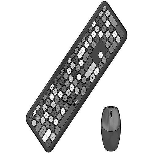 MOFII Wireless Keyboard + Mouse Set 666 2.4G (Black) von MOFII