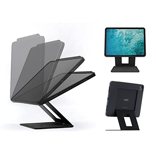 MOFT Float, 2-in-1, Tablet-Ständer und -Hülle für das 10,9-Zoll-iPad Air 2020, stoßfest und verstellbar, Schwarz von MOFT