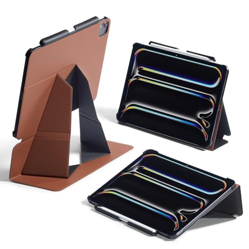 MOFT Hülle für 11'' iPad Pro (1./2./3./4. Generation), Schlanke Schwebender Folio Hülle iPad Ständer mit Bleistifthalter, 4 Verstellbare Winkel, MOVAS Veganes Leder, Auto Weck/Schlaf (Neblige Bucht) von MOFT