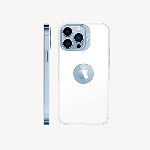 MOFT Magnetic Cool White Hülle mit Durchsichtigen Details und Klaren Kanten für das iPhone 13 Pro Max, MagSafe® Verstärktes Slim Protective Case… von MOFT