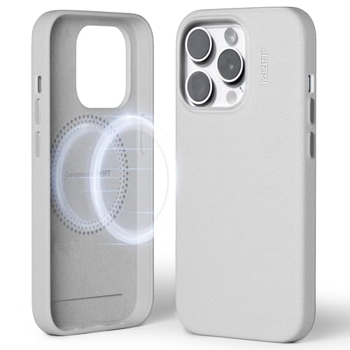 MOFT Magnetische Hülle für iPhone 14 Pro Max Kompatibel mit MagSafe, MOVAS Vegane Lederhülle, Weiches Berührungsgefühl, Farbbeständigkeit, Kratz- & Schmutzabweisend, Leicht zu Reinigen, Misty Cove MOFT Magnetische Hülle für iPhone 14 Pro Max Kompatibel mit MagSafe, MOVAS Vegane Lederhülle, Weiches Berührungsgefühl, Farbbeständigkeit, Kratz- & Schmutzabweisend, Leicht zu Reinigen, Misty Cove von MOFT