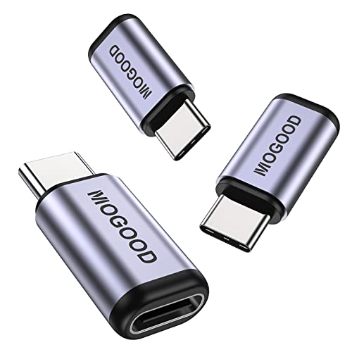 MOGOOD USB C Männlich an weiblichem Adapter, Unterstützung von 100W schneller Aufladung 40 Gbit/s Datenübertragung 8K@60Hz Videoausgabe für USB4, Thunderbolt 4/3, Laptop, Dampfdock, Switch, Tablet von MOGOOD
