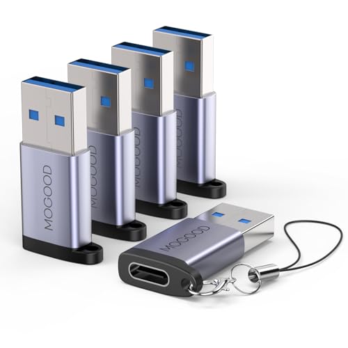USB C -Frauen zu USB Ein männlicher Adaptertyp C Ladegerät für Apple Magsafe Watch 7/8 bis USB -Wandstecker Typ C Ladegerät Kabel -Stromwandler kompatibel mit iPhone 14 plus Pro iWatch AirPods CarPlay von MOGOOD