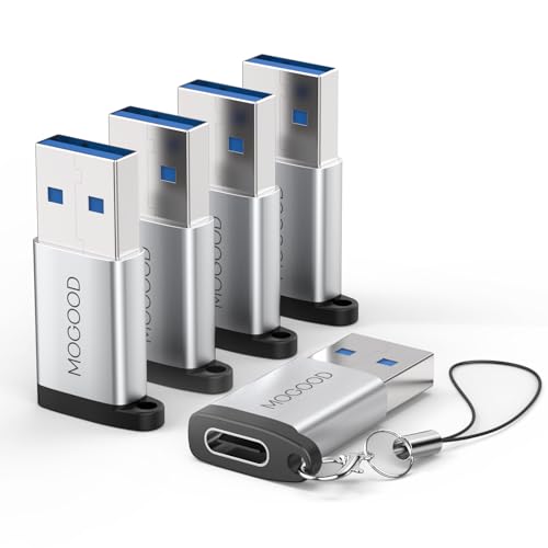 USB C -Frauen zu USB Ein männlicher Adaptertyp C Ladegerät für Apple Magsafe Watch 7/8 bis USB -Wandstecker Typ C Ladegerät Kabel -Stromwandler kompatibel mit iPhone 14 plus Pro iWatch AirPods CarPlay von MOGOOD