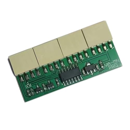 MOIDHSAG 4-in-1-Lüftersimulator Adapter Lüfteremulator Für Eine Optimierte Lüfterverwaltung von MOIDHSAG