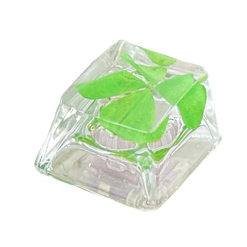 MOIDHSAG Circuit Keyboards Tastenkappen Clovers Keycap Mechanische Tastaturen Transparency Clovers Resin Keycap Replacement MOIDHSAG Circuit Keyboards Tastenkappen Clovers Keycap Mechanische Tastaturen Transparency Clovers Resin Keycap Replacement von MOIDHSAG