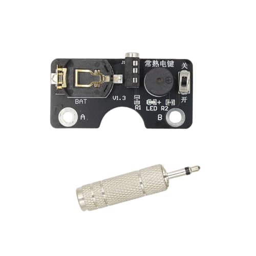 MOIDHSAG Effizientes Morsecode Lernwerkzeug Morsetasten Trainer Mit Integrierter LED Und Sound Für Die Rhythmusbeherrschung Morsewerkzeug MOIDHSAG Effizientes Morsecode Lernwerkzeug Morsetasten Trainer Mit Integrierter LED Und Sound Für Die Rhythmusbeherrschung Morsewerkzeug von MOIDHSAG
