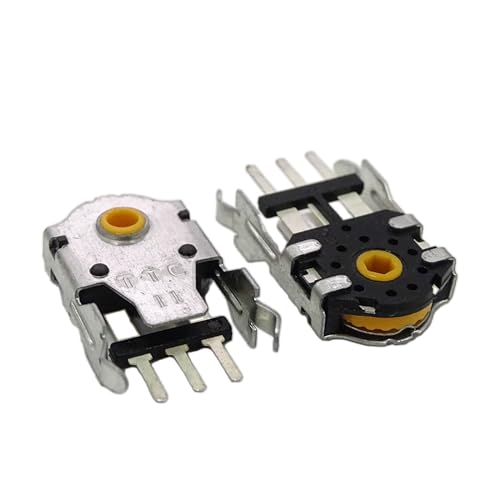 MOIDHSAG Maus-Encoder, 11 mm, Gold/Grün/Silber/staubdichte Goldkerne, hohe Genauigkeit, für RIAVL 300, 600, 700 Maus-Decoder, 2 Stück von MOIDHSAG