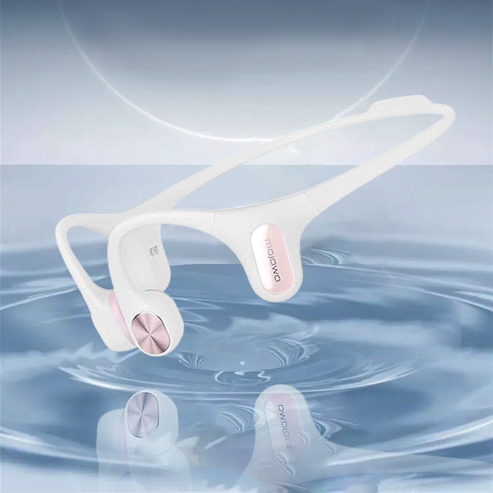 MOJAWA Run Air, Knochenleitungs-Kopfhörer, wasserdicht Bluetooth-Kopfhörer (Bluetooth, Premium-Bass, 26 g) von MOJAWA