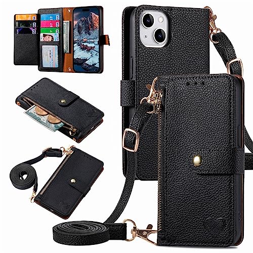 MOJIA Geldbörse Hülle für ZTE Nubia Focus 2 Ultra 5G, Sanft Premium-Leder Klapphülle Handyhülle, Anti-Fall Schutzhülle mit Schulterriemen. Schwarz MOJIA Geldbörse Hülle für ZTE Nubia Focus 2 Ultra 5G, Sanft Premium-Leder Klapphülle Handyhülle, Anti-Fall Schutzhülle mit Schulterriemen. Schwarz von MOJIA