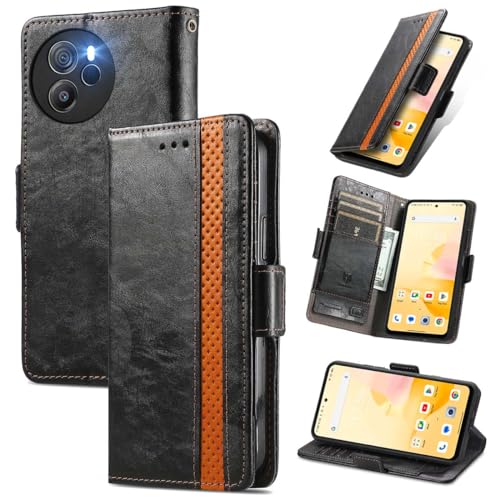 MOJIA Hülle für Blackview Shark 8, PU Slim Magnetische Klapphülle Handyhülle mit Kartenfach und Standfunktion Anti-Drop Schutzhülle. Schwarz MOJIA Hülle für Blackview Shark 8, PU Slim Magnetische Klapphülle Handyhülle mit Kartenfach und Standfunktion Anti-Drop Schutzhülle. Schwarz von MOJIA