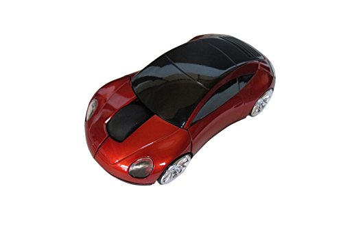 MOJO Porsche Optische kabellose Maus rot von MOJO-HOME