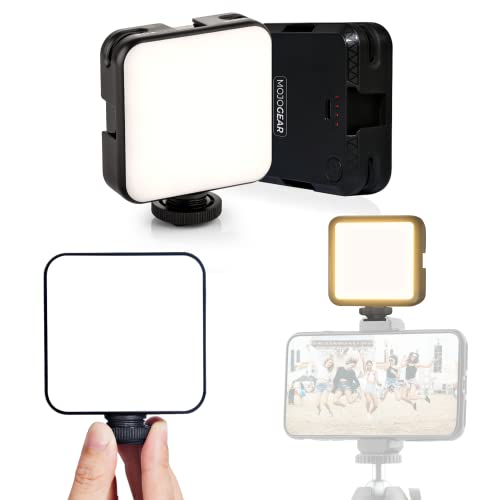 MOJOGEAR W64 Multi Color Mini LED Lampe für Smartphone und Kamera von MOJOGEAR