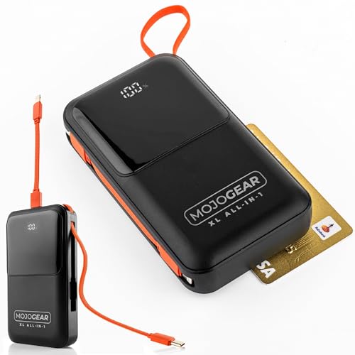 MOJOGEAR Wireless Phone+Watch 10.000 mAh Powerbank – Powerbank für Smartwatch & Smartphone – Geeignet für iPhone 12/13/14/15/16 – Magnetische MagSafe Powerbank – Laden über USB-C und kabellos MOJOGEAR Wireless Phone+Watch 10.000 mAh Powerbank – Powerbank für Smartwatch & Smartphone – Geeignet für iPhone 12/13/14/15/16 – Magnetische MagSafe Powerbank – Laden über USB-C und kabellos von MOJOGEAR