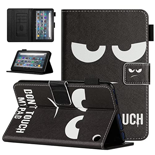 MOKASE Hülle Kompatibel mit Amazon Neu Kindle Fire 7 Tablet 12. Generation 2022 Version Neuestes Modell 7", Kunstleder Ständer Fall, Automayic Schlaf/Aufwach mit Stifthalter für Fire 7, Big Eyes MOKASE Hülle Kompatibel mit Amazon Neu Kindle Fire 7 Tablet 12. Generation 2022 Version Neuestes Modell 7", Kunstleder Ständer Fall, Automayic Schlaf/Aufwach mit Stifthalter für Fire 7, Big Eyes von MOKASE