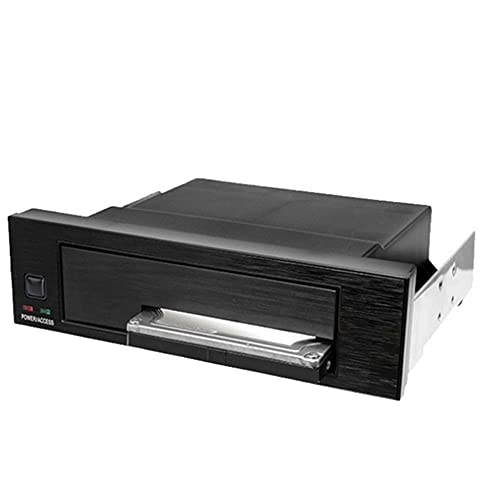 MOLERRI Universeller Hot-Swap-Wechselrahmen für 2,5- oder 3,5-SSD/HDD, Internes Festplatten-Backplane-GehäUse Ohne Einschub MOLERRI Universeller Hot-Swap-Wechselrahmen für 2,5- oder 3,5-SSD/HDD, Internes Festplatten-Backplane-GehäUse Ohne Einschub von MOLERRI