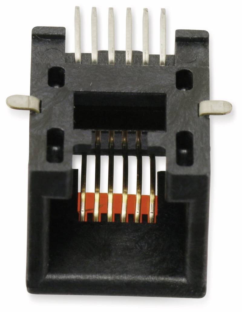 MOLEX SMD Modularbuchse 0855025007, 6P6C, 90° von MOLEX