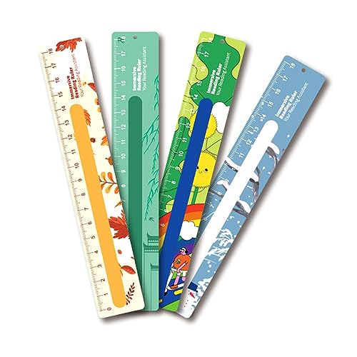 1 Packung Streifen für Kinder Legasthenie Werkzeuge Leselineale Lesezeichen für Kinder Textmarker Lese-Tracker 1 Packung Streifen für Kinder Legasthenie Werkzeuge Leselineale Lesezeichen für Kinder Textmarker Lese-Tracker von MOLKASIA