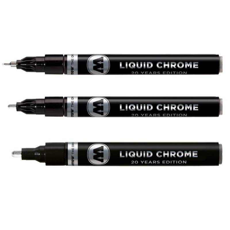 MOLOTOW Liquid Chrome Acrylstift 1.0 mm Chrom von MOLOTOW