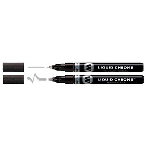 MOLOTOW LIQUID CHROME™ Acrylstifte chrom 1,0 - 3,0 mm, 1 Set von MOLOTOW