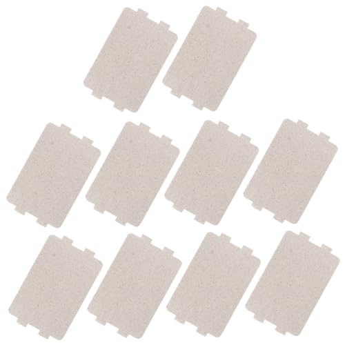 MOLUCKFU Abdeckung Mikrowellenteller-abdeckung Deckel Glimmerplattenblatt 10pcs Wärmedämmungszubehör Für Mikrowellenherde MOLUCKFU Abdeckung Mikrowellenteller-abdeckung Deckel Glimmerplattenblatt 10pcs Wärmedämmungszubehör Für Mikrowellenherde von MOLUCKFU