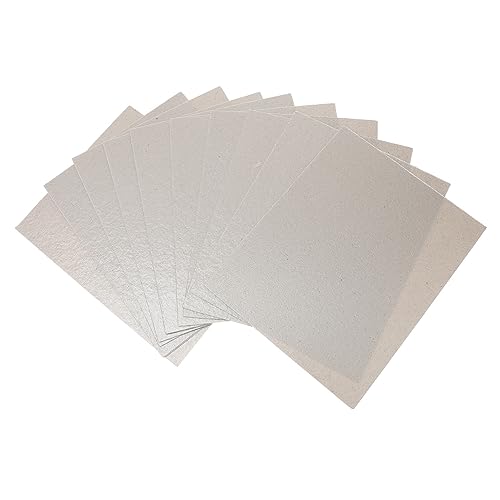 MOLUCKFU 12 Stück Blatt Mikrowellen-glimmerflocken Mikrowellenschutz Backofen Glimmerplatte Ofenzubehör Mikrowelle Knackiger Mikrowellenführungsabdeckung Glimmerscheibe MOLUCKFU 12 Stück Blatt Mikrowellen-glimmerflocken Mikrowellenschutz Backofen Glimmerplatte Ofenzubehör Mikrowelle Knackiger Mikrowellenführungsabdeckung Glimmerscheibe von MOLUCKFU
