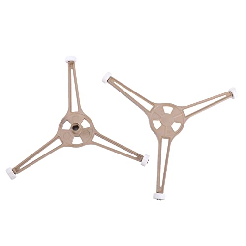 MOLUCKFU Drehbare Halterung für Mikrowellenherde 2 Stück Dreifacharm Hochtemperatur-Tablett-Rollenhalter für Glasplatten MOLUCKFU Drehbare Halterung für Mikrowellenherde 2 Stück Dreifacharm Hochtemperatur-Tablett-Rollenhalter für Glasplatten von MOLUCKFU