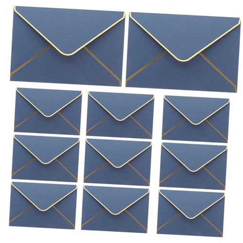 MOLUCKFU 50 Stück Umschläge Mit Vergoldetem Rand, Hochzeitsumschläge, Dekorative Umschläge, Umschläge Für Hochzeitseinladungskarten, Umschläge Für Hochzeitseinladungen, Umschläge Für von MOLUCKFU