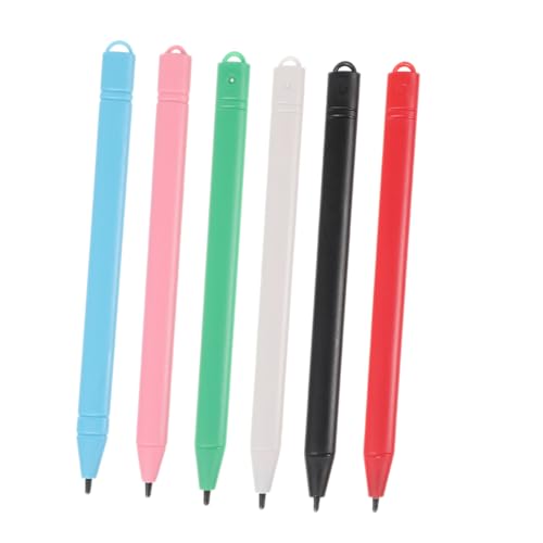 MOLUCKFU 6er Set Stylus Pen Für LCD Schreibtafel Eingabestift Für Tablets Und Doodle Boards Stylus Stift Für Zeichnen Und Schreiben Farbige Mischung MOLUCKFU 6er Set Stylus Pen Für LCD Schreibtafel Eingabestift Für Tablets Und Doodle Boards Stylus Stift Für Zeichnen Und Schreiben Farbige Mischung von MOLUCKFU