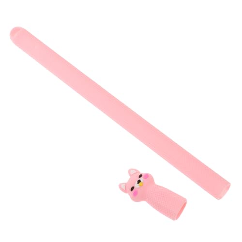 MOLUCKFU Bleistift Gehäuse Stiftabdeckung Bleistiftkappe Bleistift 2 Zubehör kapazitiver Stift Touch-Pen-Abdeckung Stiftschutzkappe Etui für Bleistift bleistifte Bleistift schutzhülle Rosa von MOLUCKFU